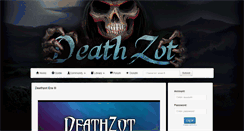 Desktop Screenshot of deathzot.net